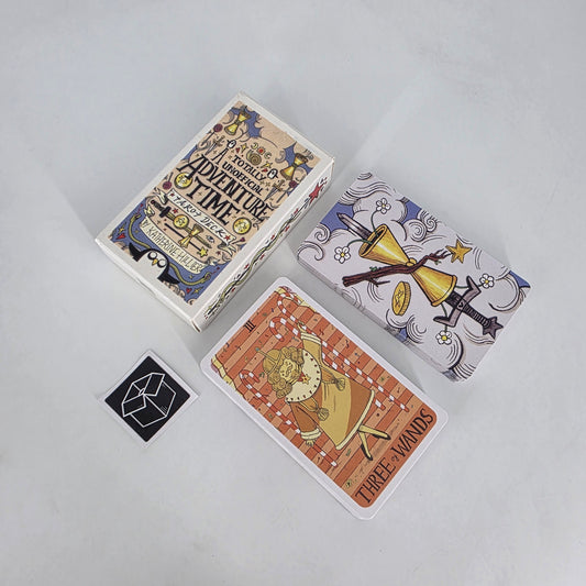 A Totally Unofficial Adventure Time Tarot Deck (Standard Deck – 7cm x 12cm)
