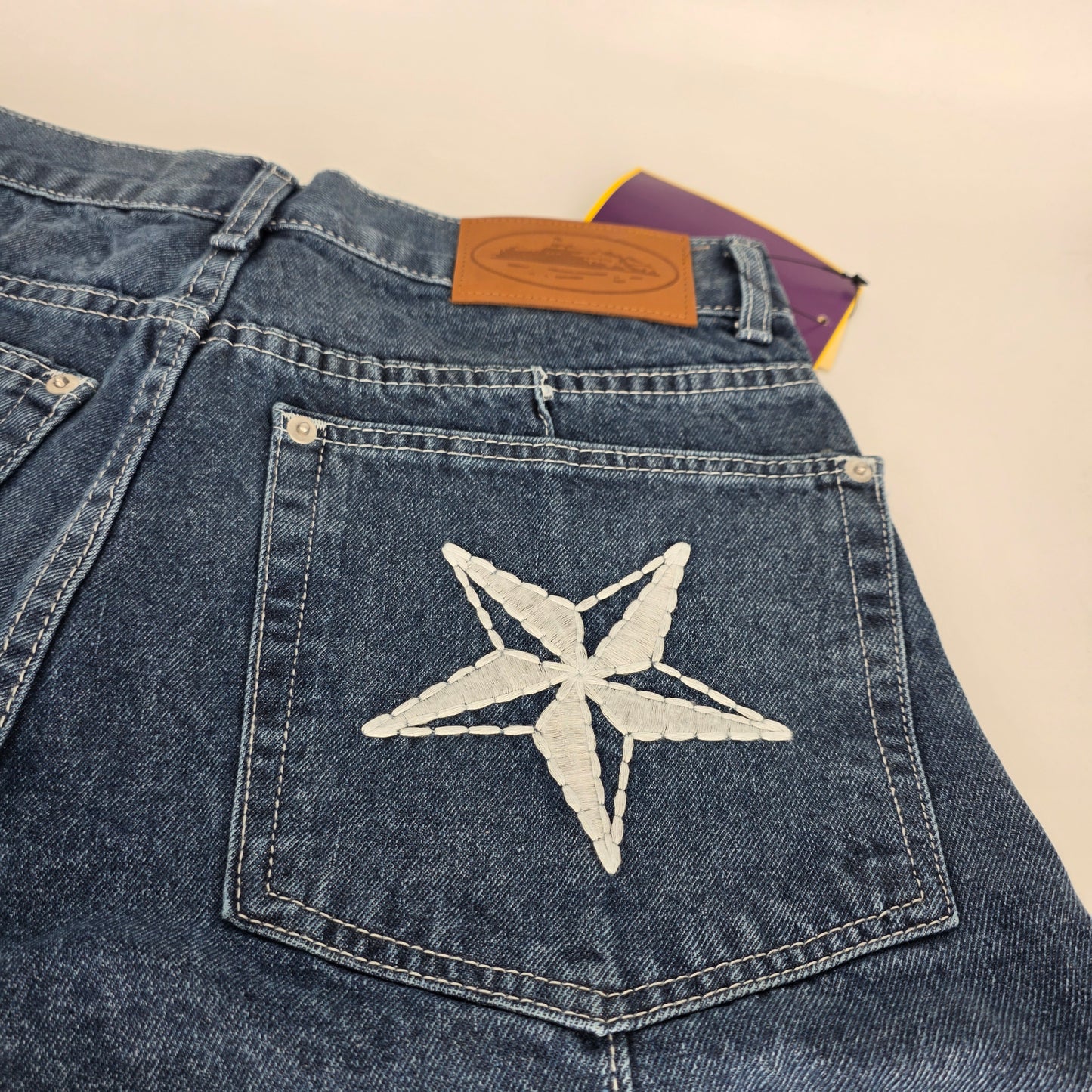 Corteiz Denim Shorts - Blue (M/30-32)