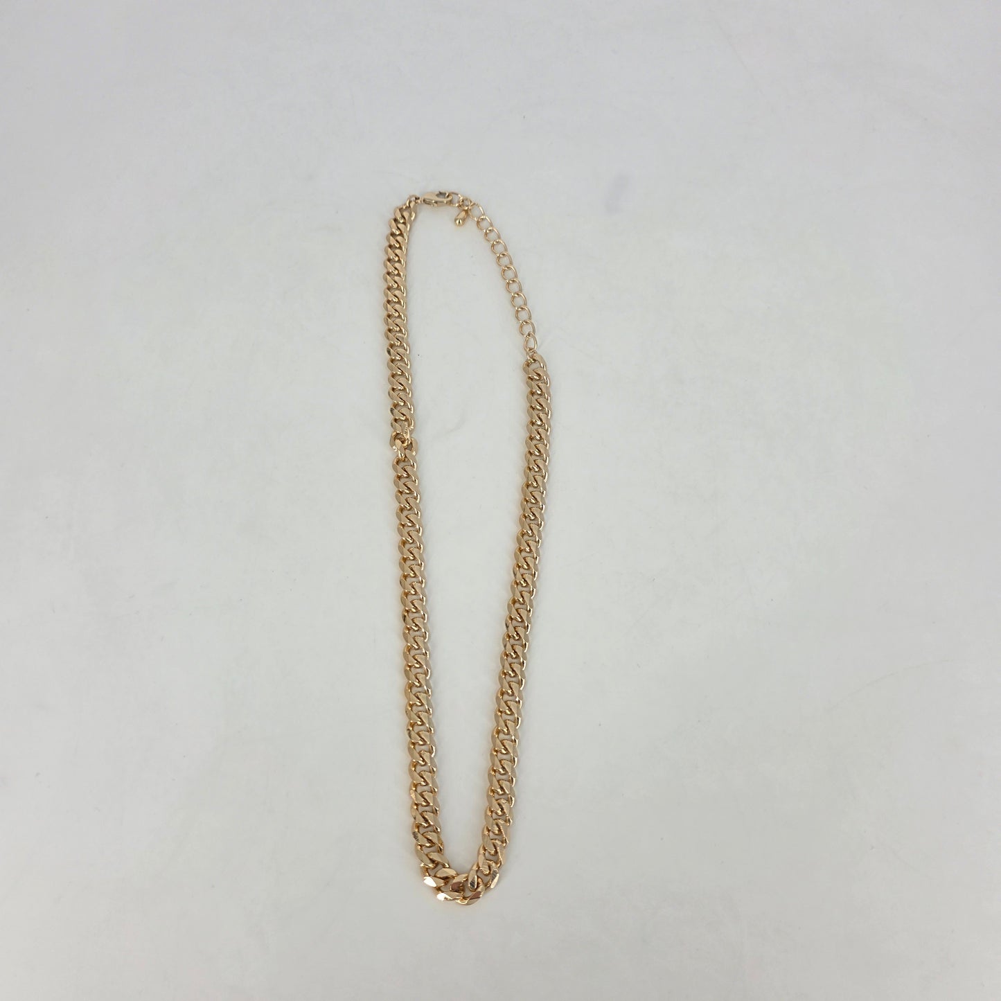 Gold Cuban Chain Necklace (40 cm)