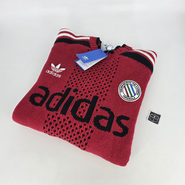 Adidas Adicolor Blokecore Sweater – Maroon