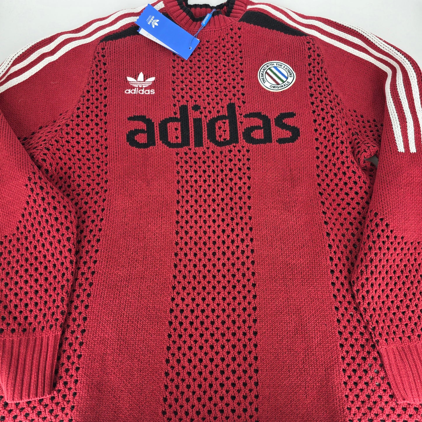 Adidas Adicolor Blokecore Sweater – Maroon