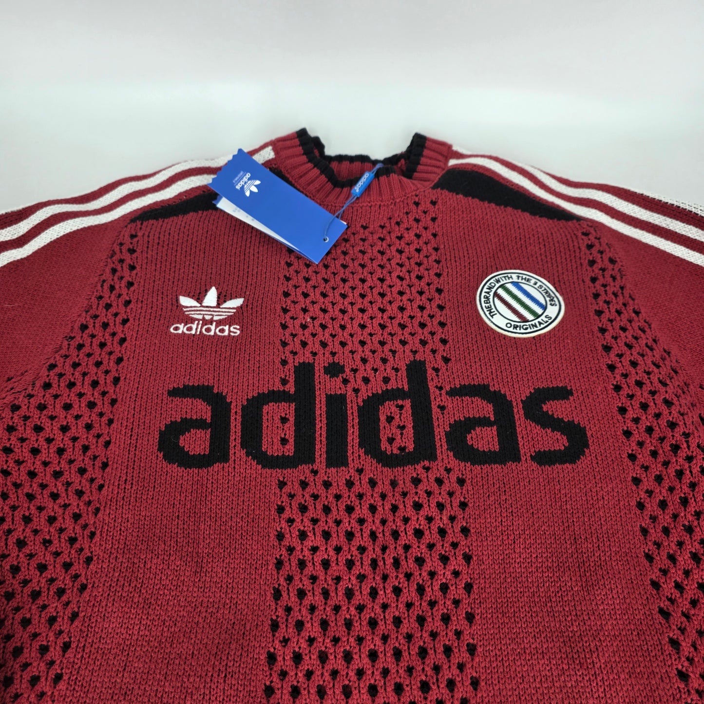 Adidas Adicolor Blokecore Sweater – Maroon