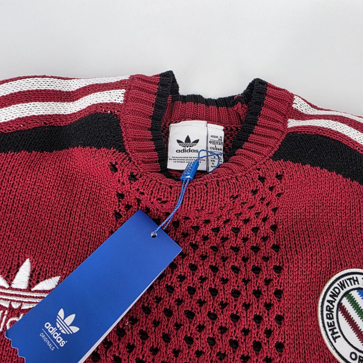 Adidas Adicolor Blokecore Sweater – Maroon