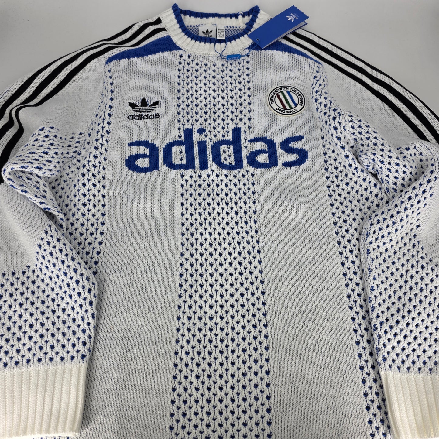 Adidas Adicolor Blokecore Sweater – White