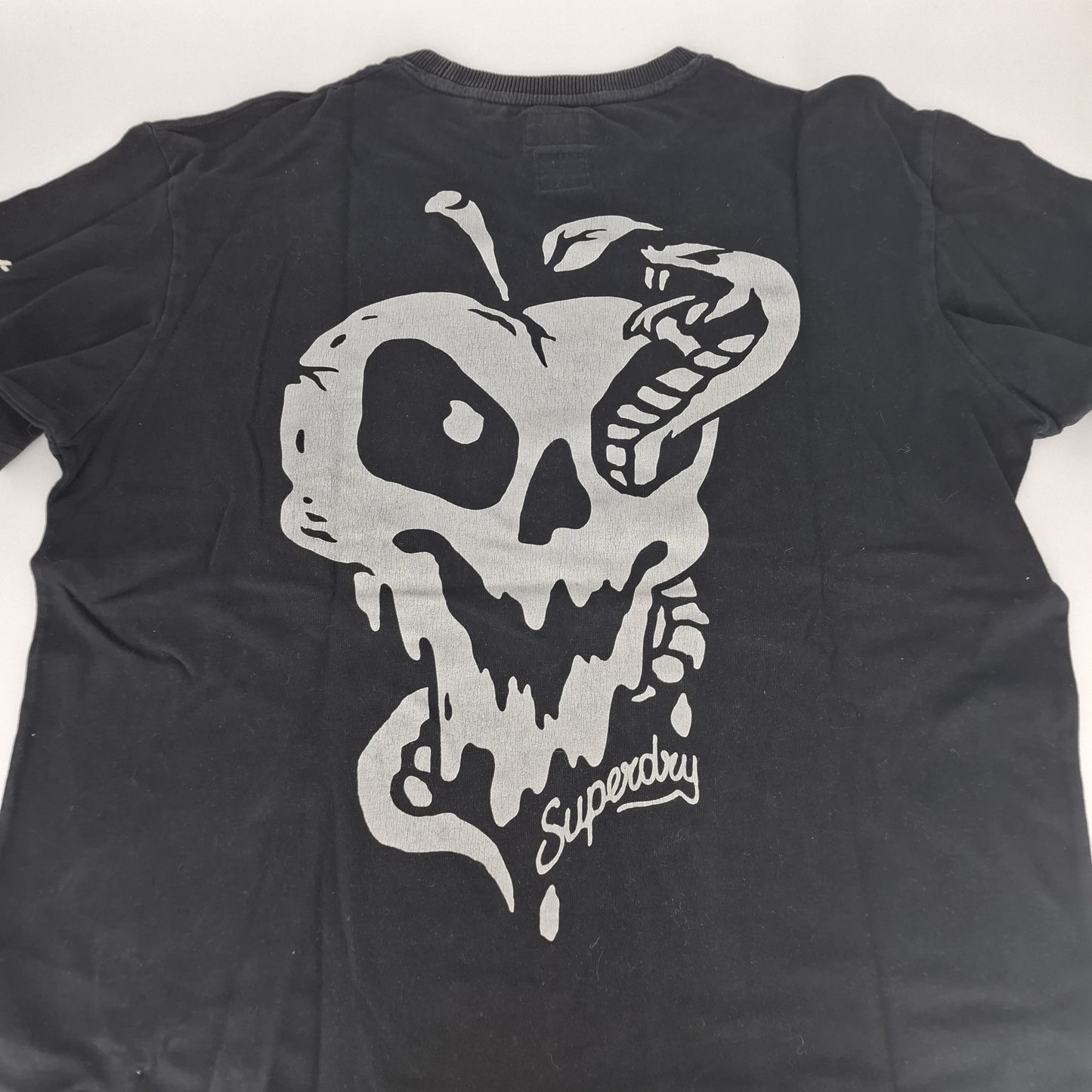 Superdry Graphic Skull & Serpent Tee - Black (L)