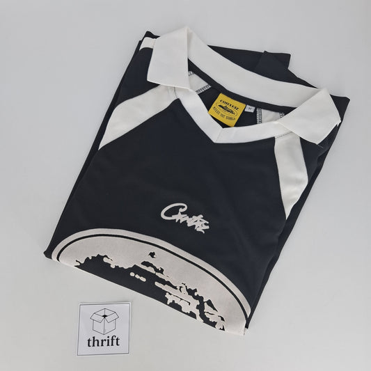 Corteiz Alcatraz Football Jersey - Black (M)