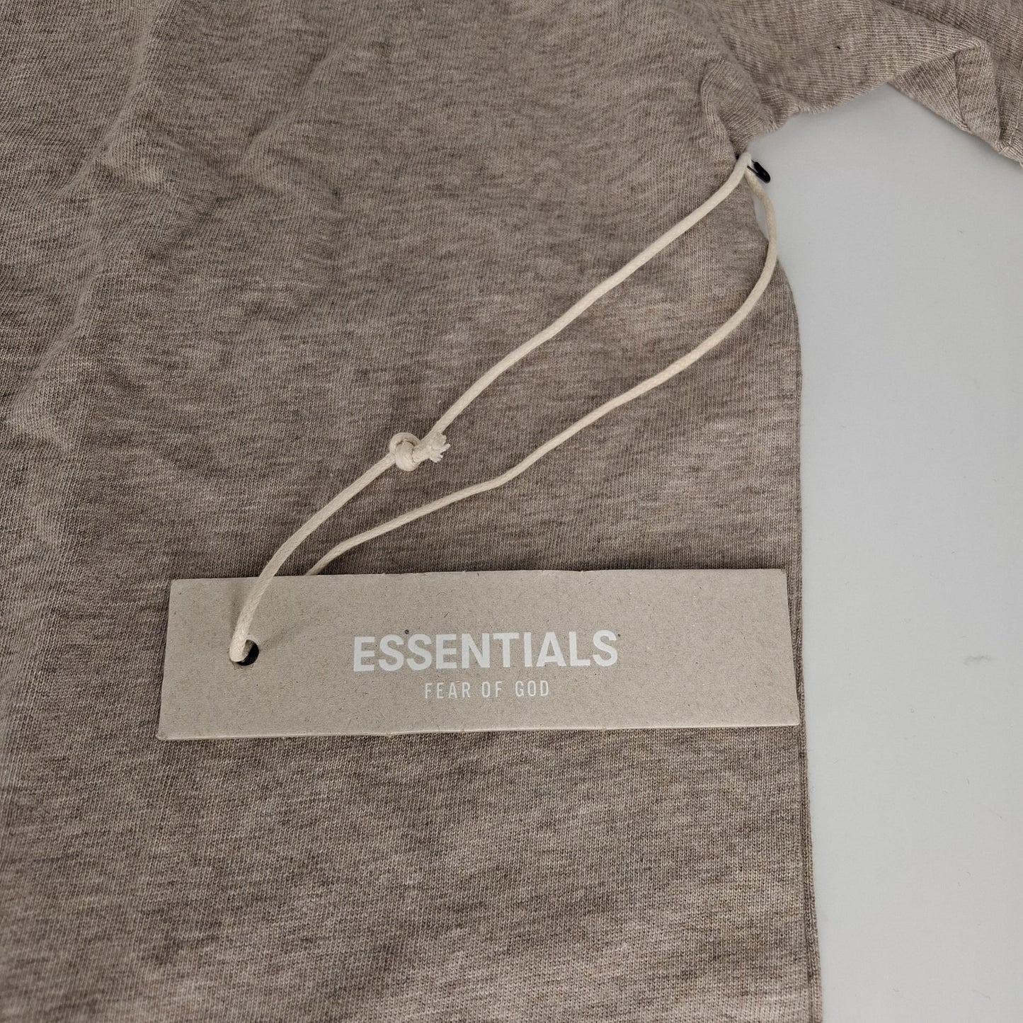 FOG Essentials Taupe Tee - Grey (M) [OVERSIZED]