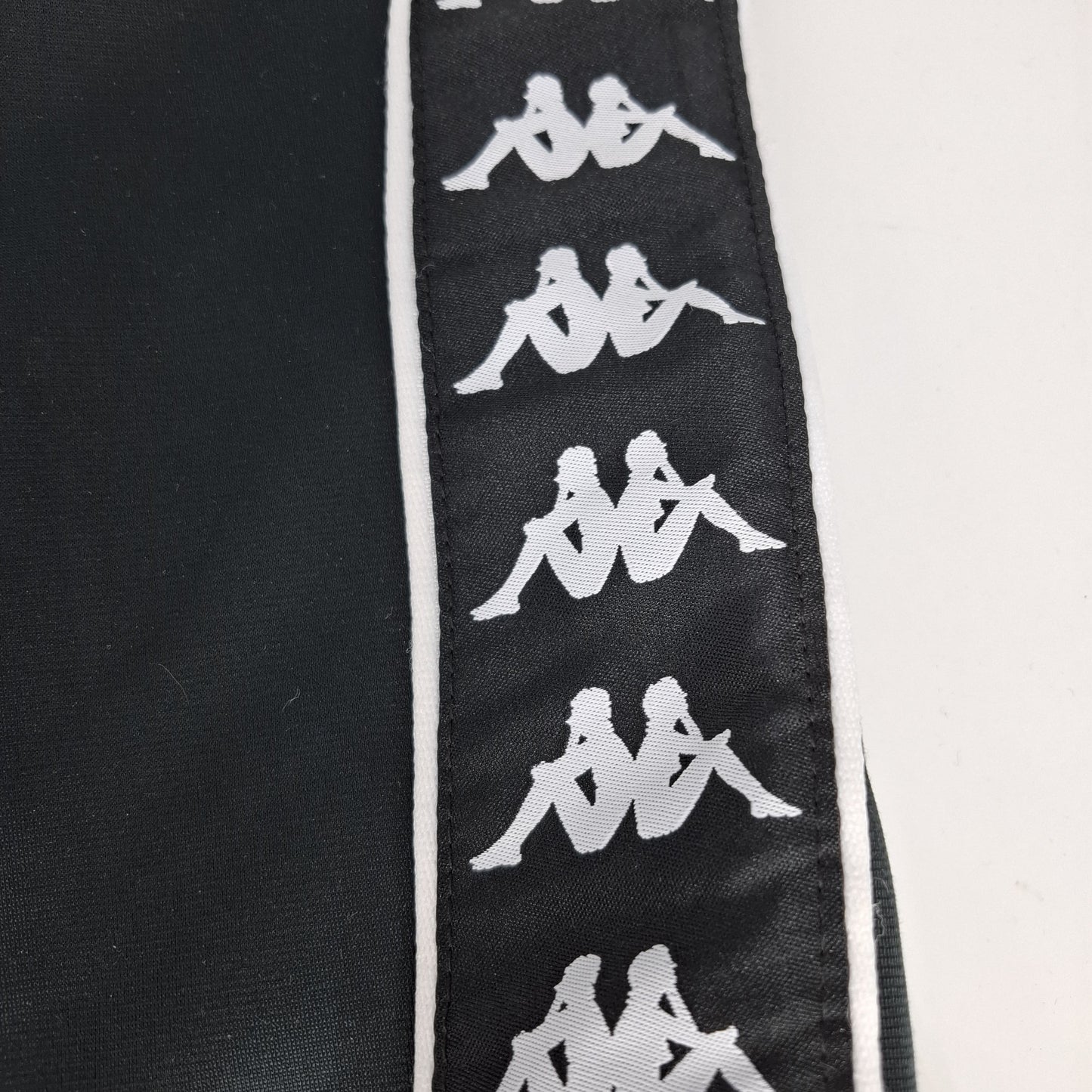 Kappa Tear-Away Track Pants - Black (M)