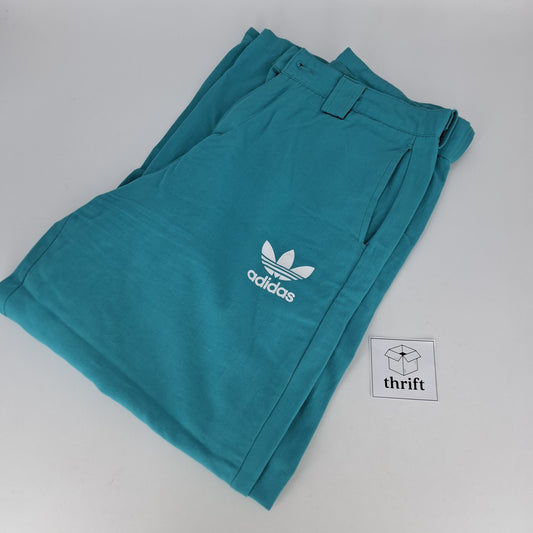 Adidas Women's Trefoil Pants - Teal (M fit)