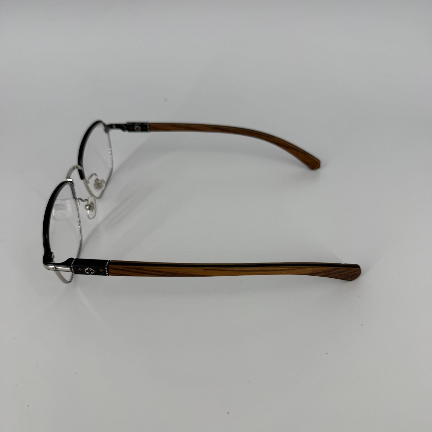 Chrome Hearts Wooden Frame Sunglasses