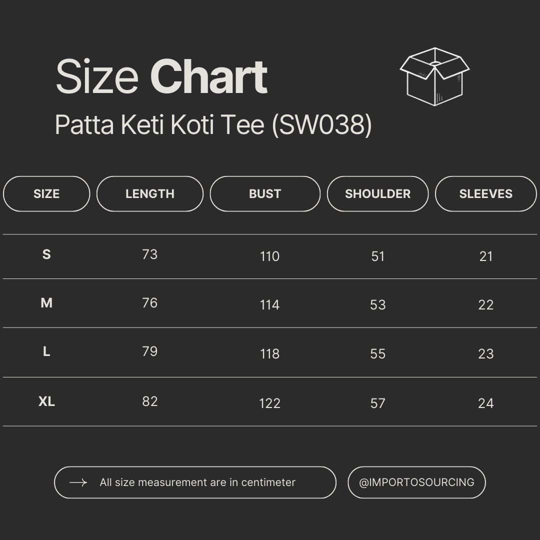 Patta Keti Koti Tee (SW038)